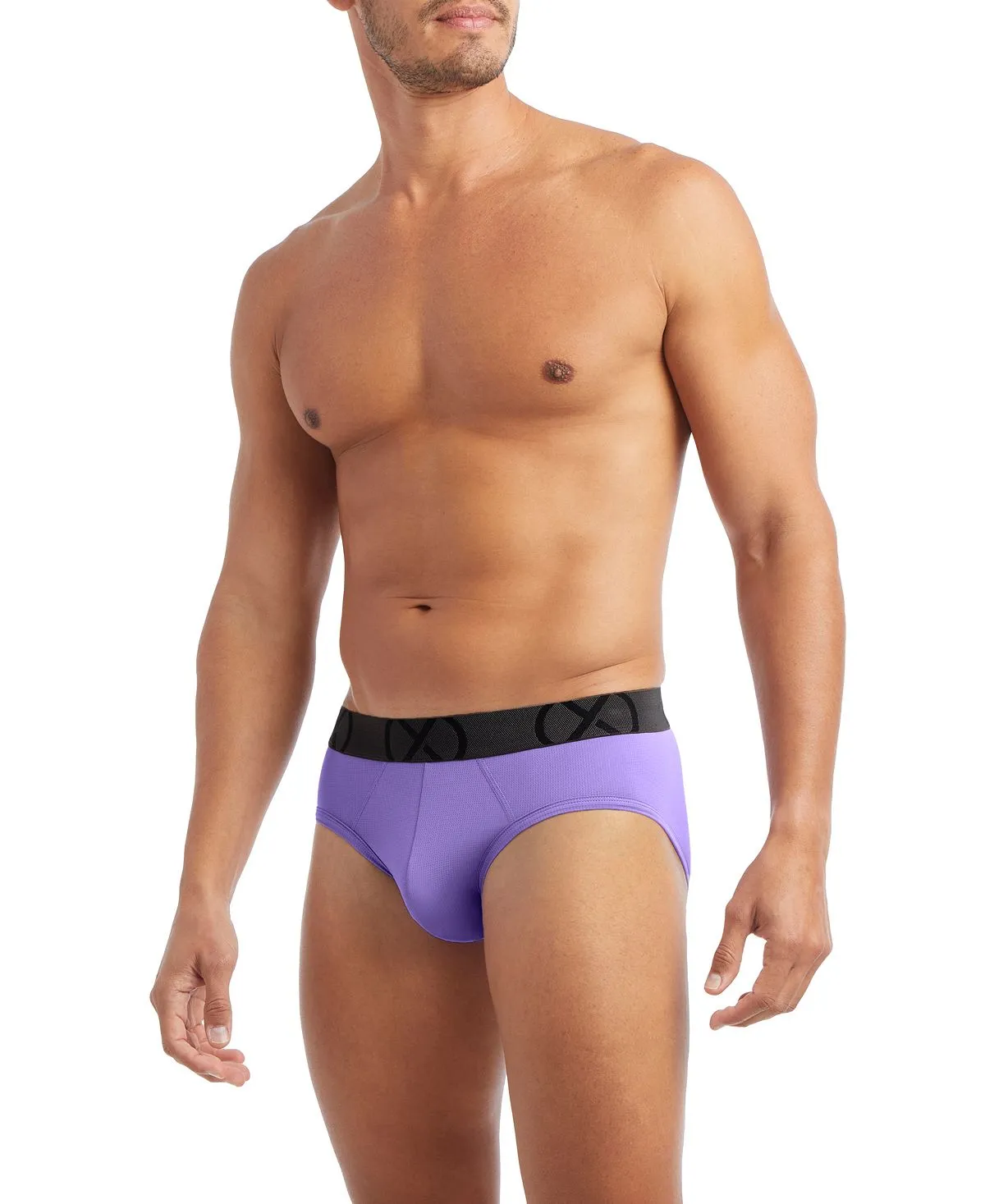 Men's Non-Show Performance Mesh Briefs, Set of 3 2(x)ist