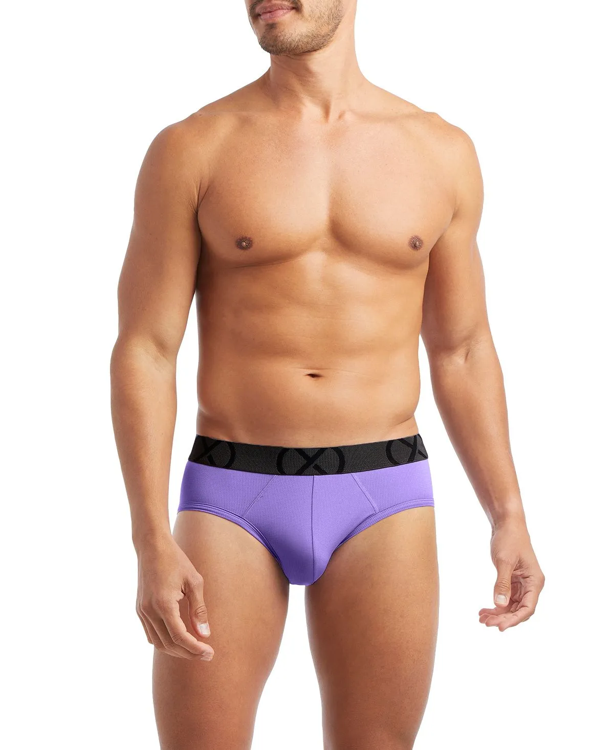 Men's Non-Show Performance Mesh Briefs, Set of 3 2(x)ist