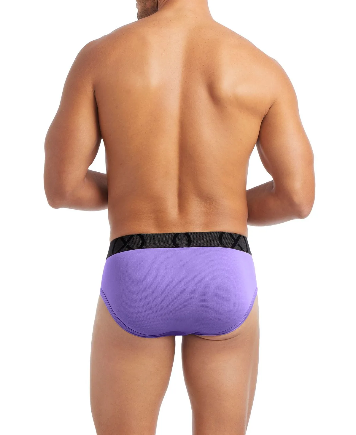 Men's Non-Show Performance Mesh Briefs, Set of 3 2(x)ist